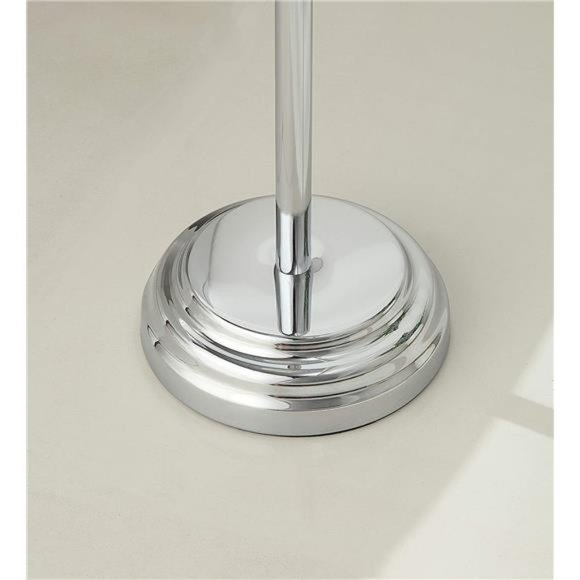 Classic Bathroom Free Standing Toilet Tissue Paper Roll Holder Stand - Picture 4 of 5